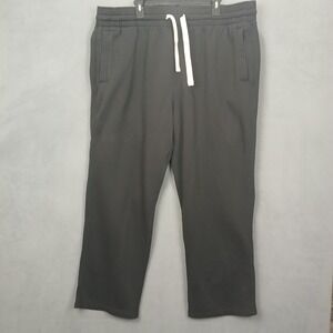 Old Navy Sweatpants Mens 2XL Black Stretch Athletic High Rise Drawstring Waist